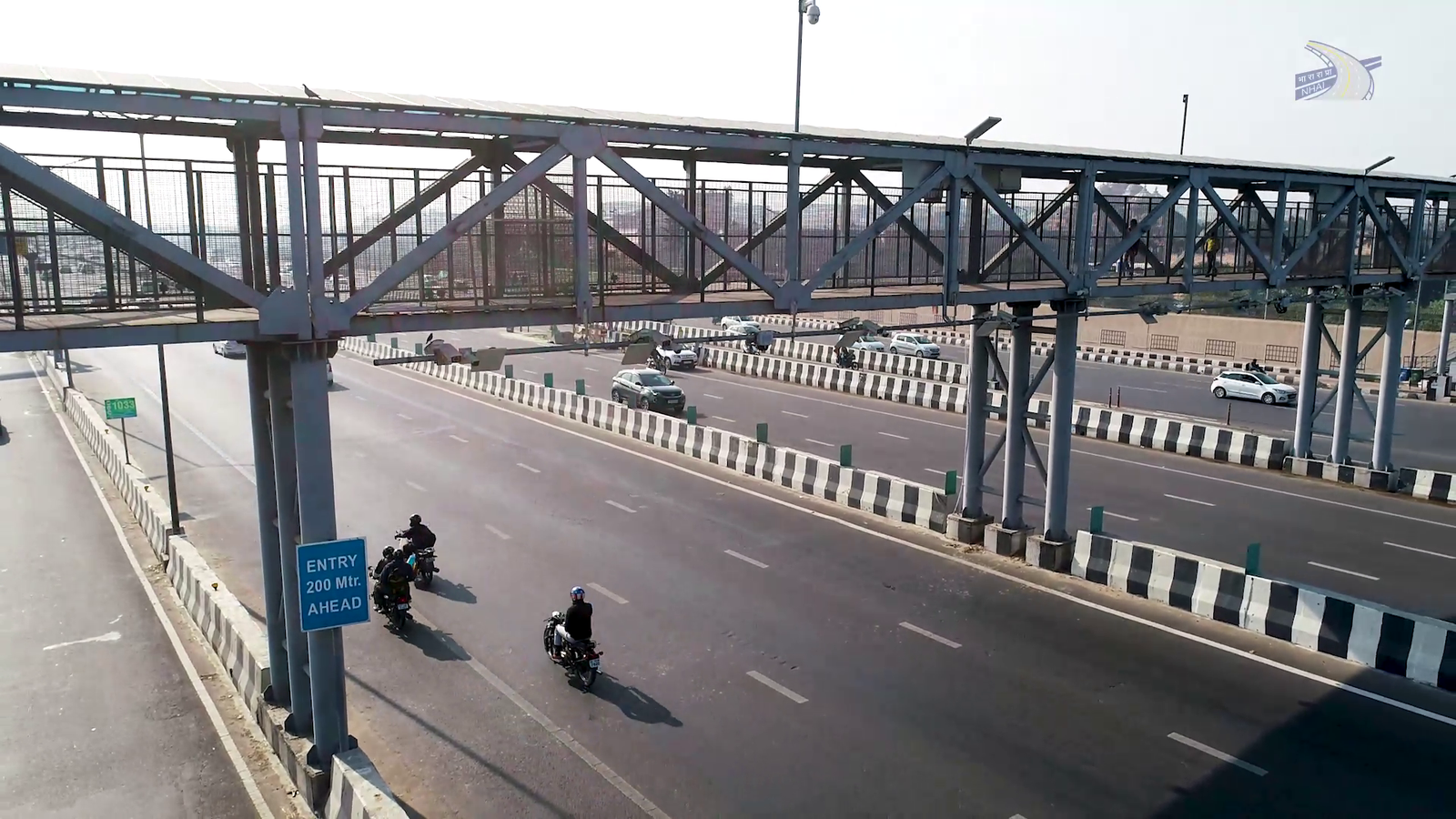 ANPR FASTag Multi-Lane Free Flow System in operation
